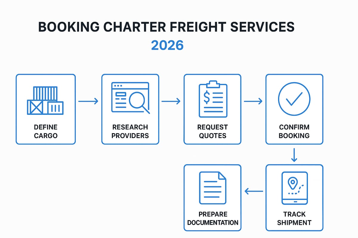 Step-by-Step Guide to Booking Charter Freight in 2026