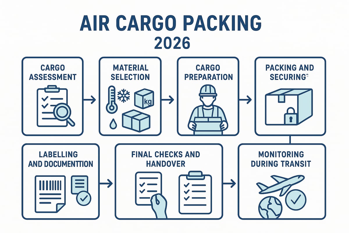 Step-by-Step Guide to Packing Air Cargo for 2026