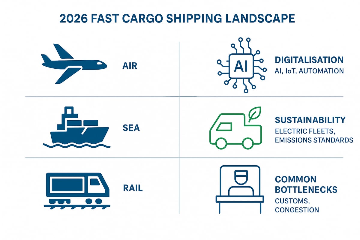 The Fast Cargo Shipping Landscape in 2026