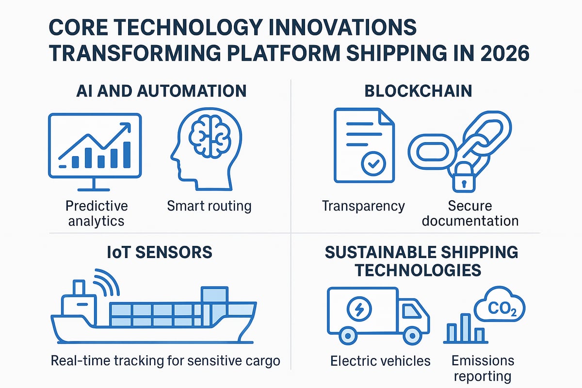 Technology Innovations Transforming Platform Shipping
