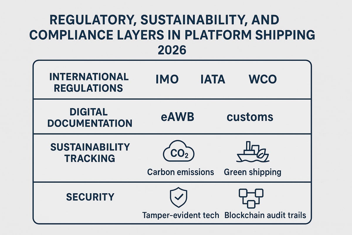 Regulatory, Sustainability, and Compliance Considerations