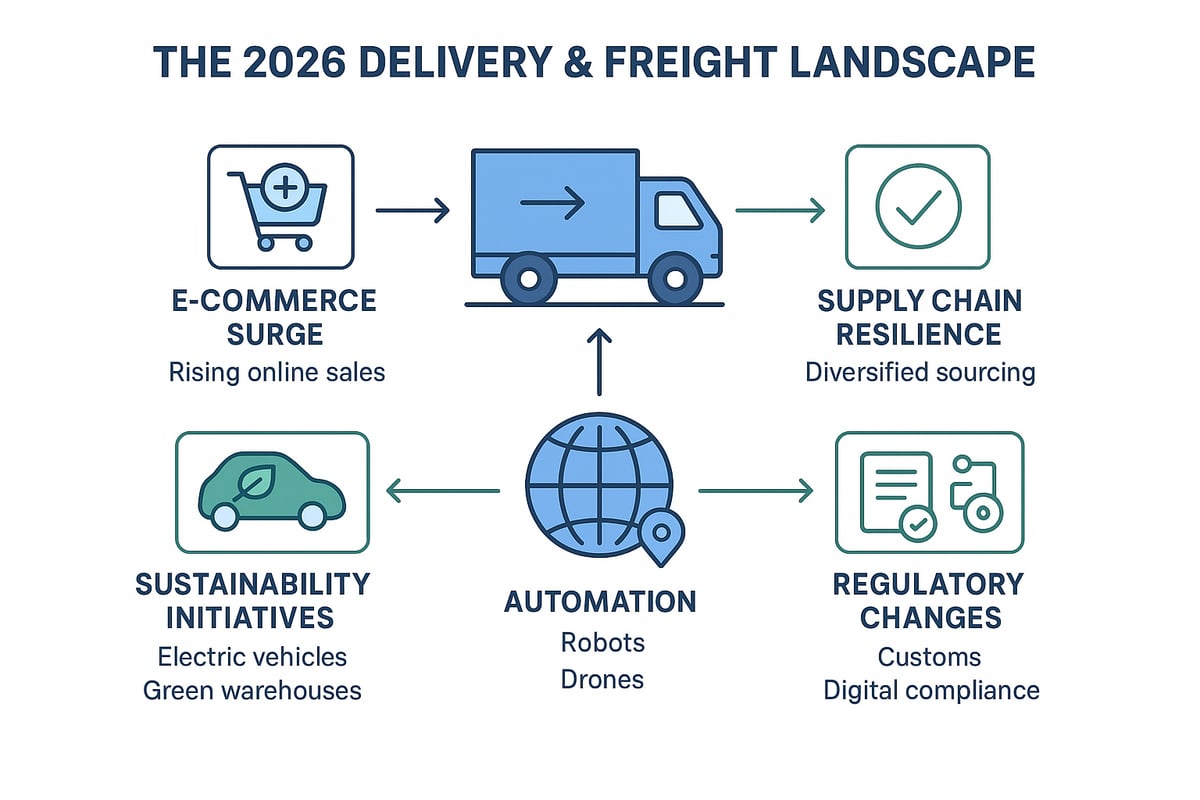 The 2026 Delivery and Freight Landscape: Trends & Challenges