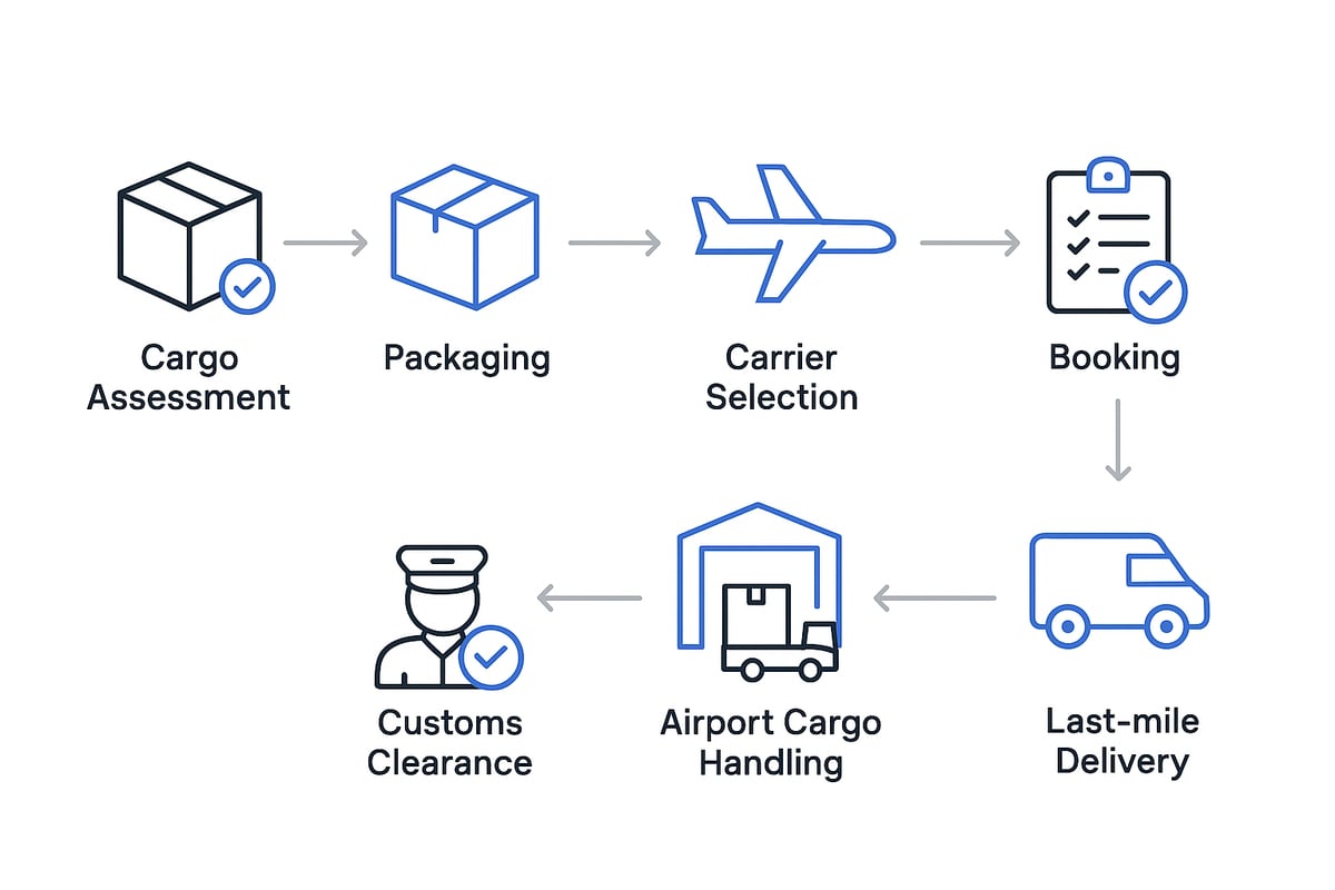 The Air Freight Booking and Logistics Process: Step-by-Step Guide