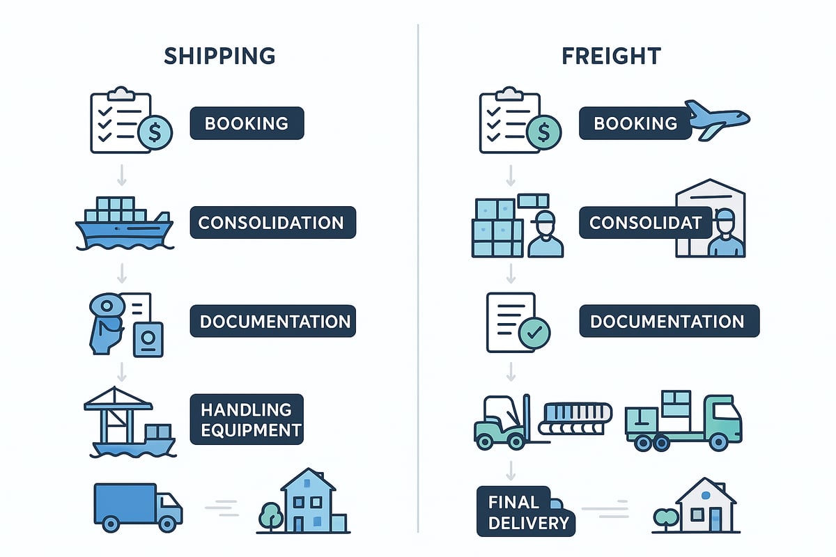 Processes and Logistics: How Shipping and Freight Work