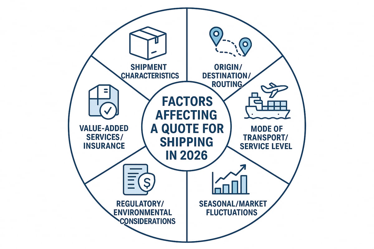Key Factors Affecting Shipping Quotes in 2026