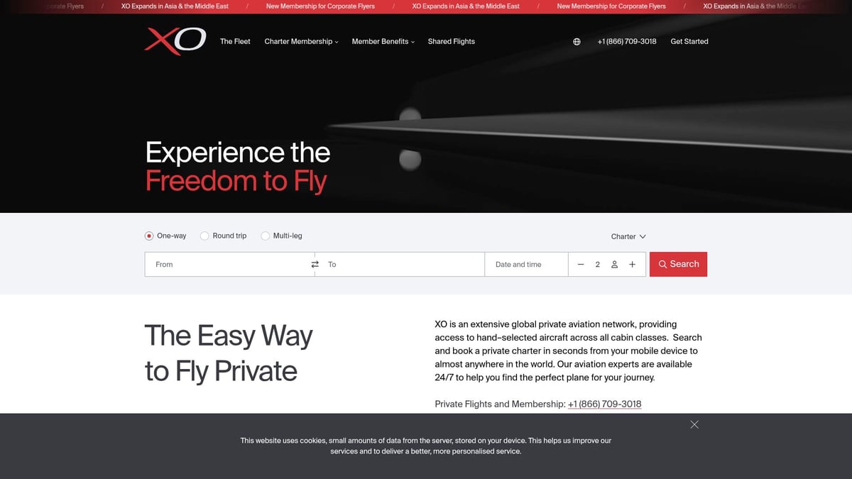 Top 7 Charter Airline Choices for Private Travel in 2026 - XO