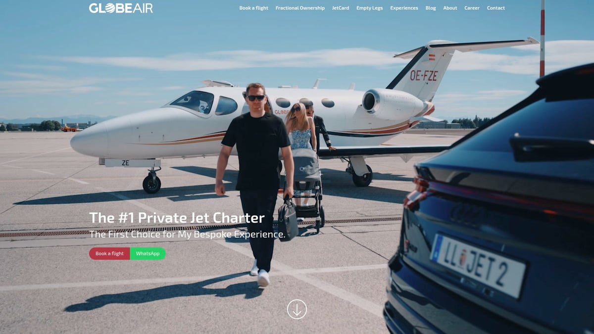 Top 7 Charter Airline Choices for Private Travel in 2026 - GlobeAir