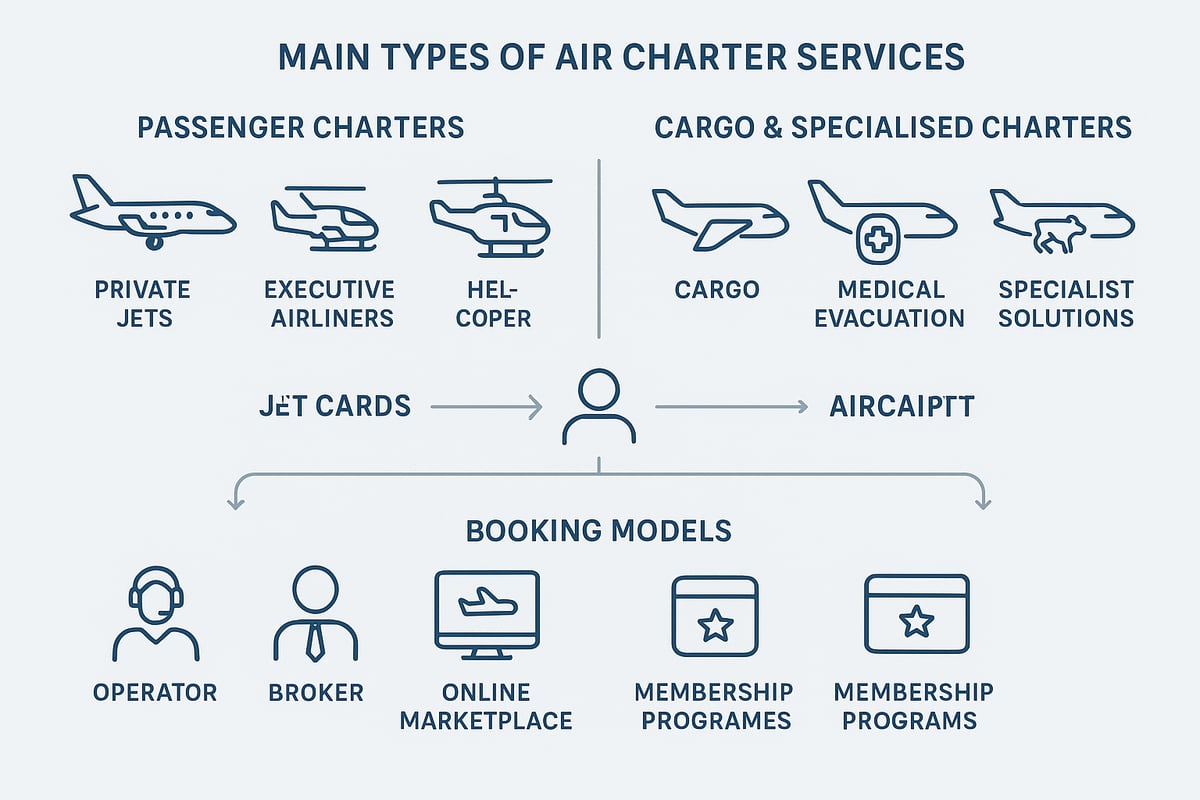 Types of Air Charter Services Available in 2026