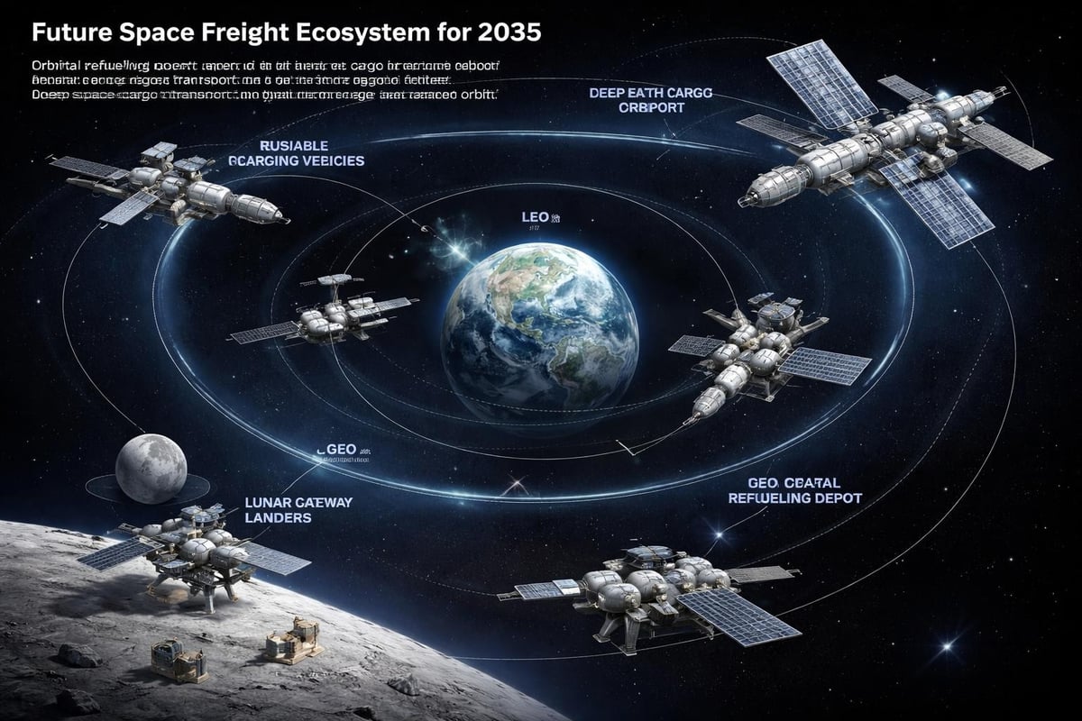 Space freight infrastructure roadmap