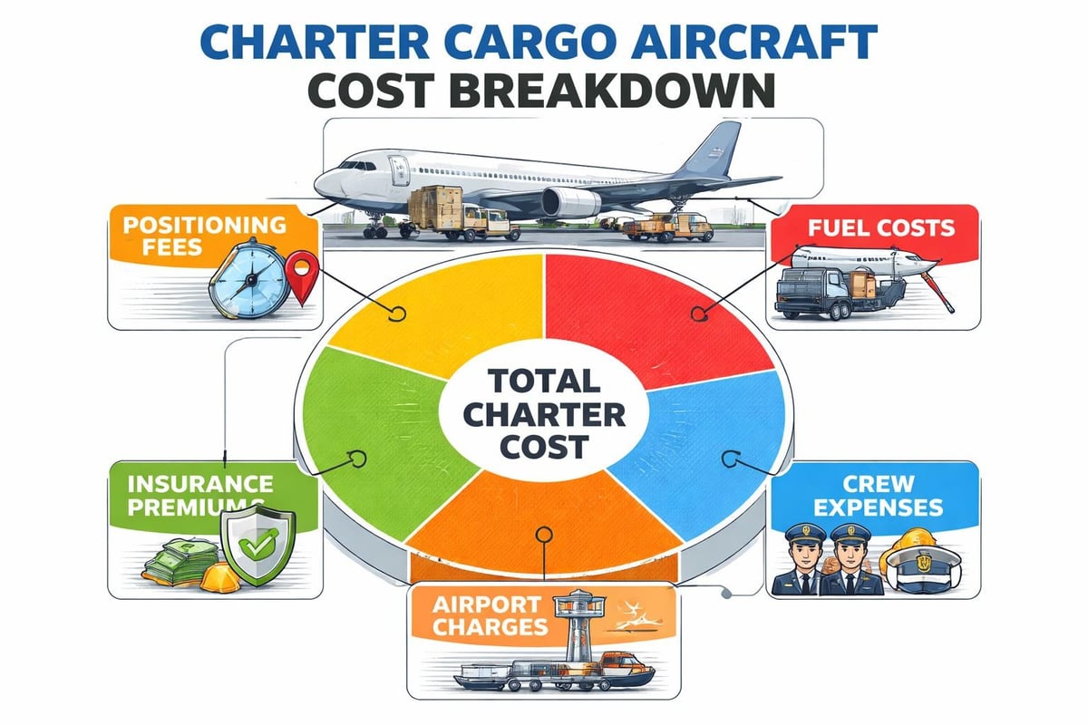 Charter cost components