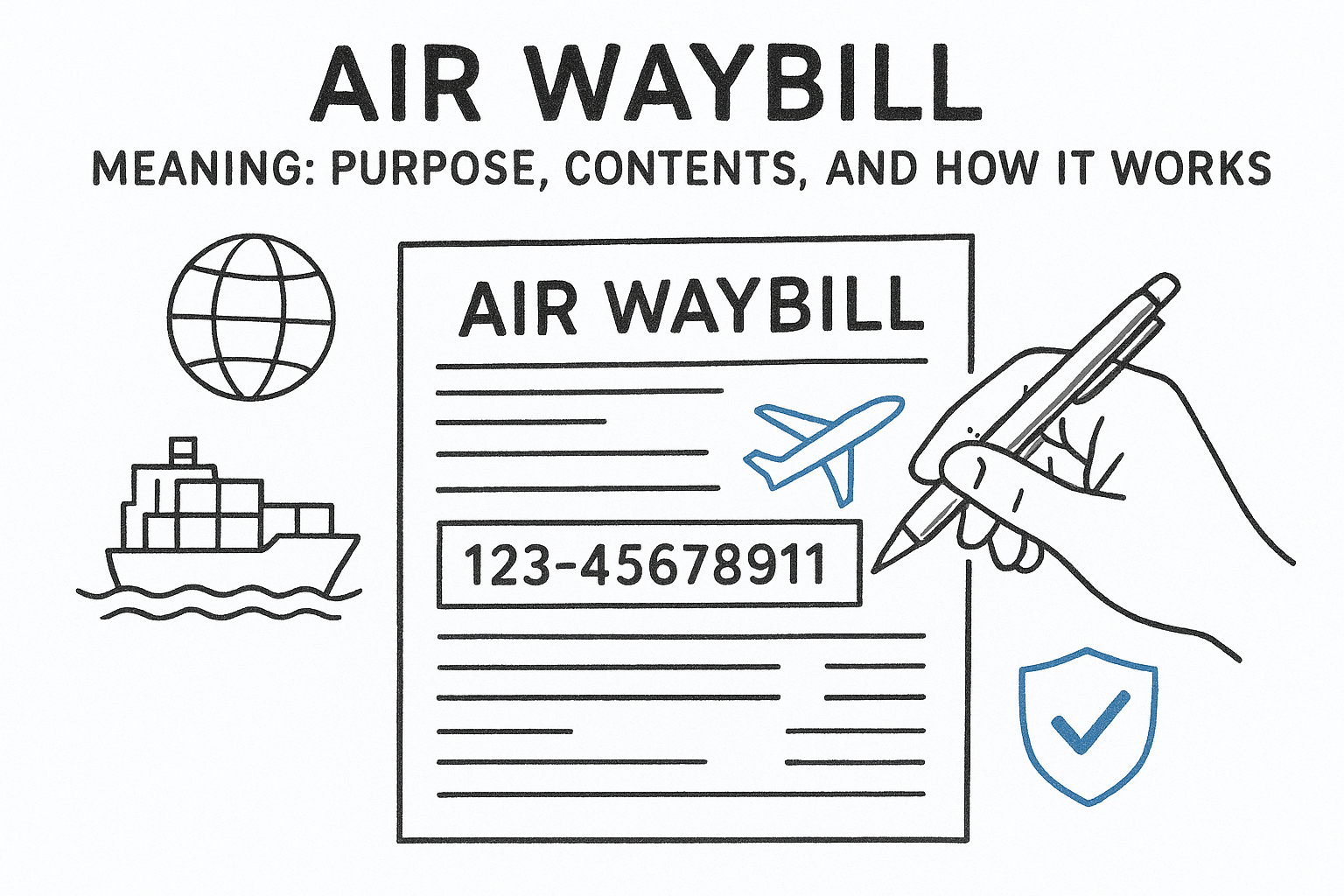 Air Waybill Meaning: Purpose, Contents, And How It Works