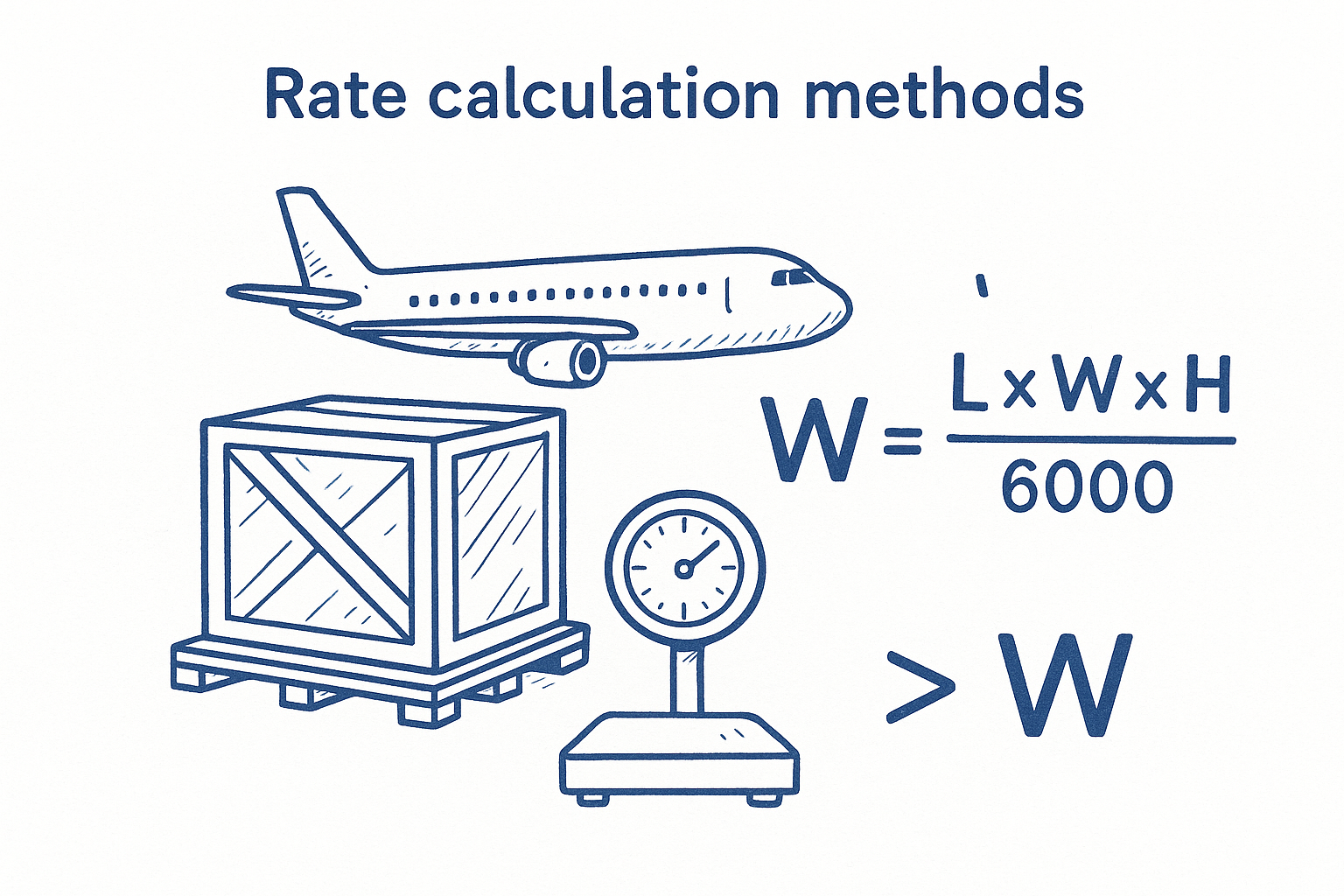 Rate calculation methods