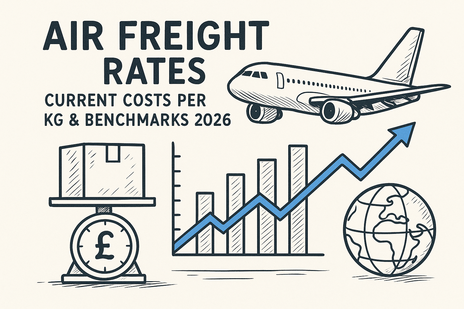 Air Freight Rates: Current Costs Per Kg & Benchmarks 2026