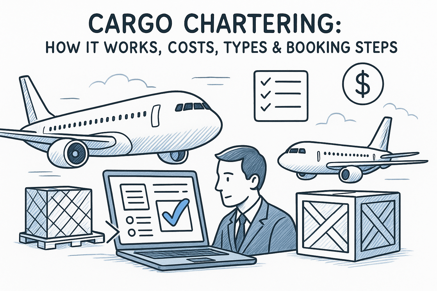Cargo Chartering: How It Works, Costs, Types & Booking Steps