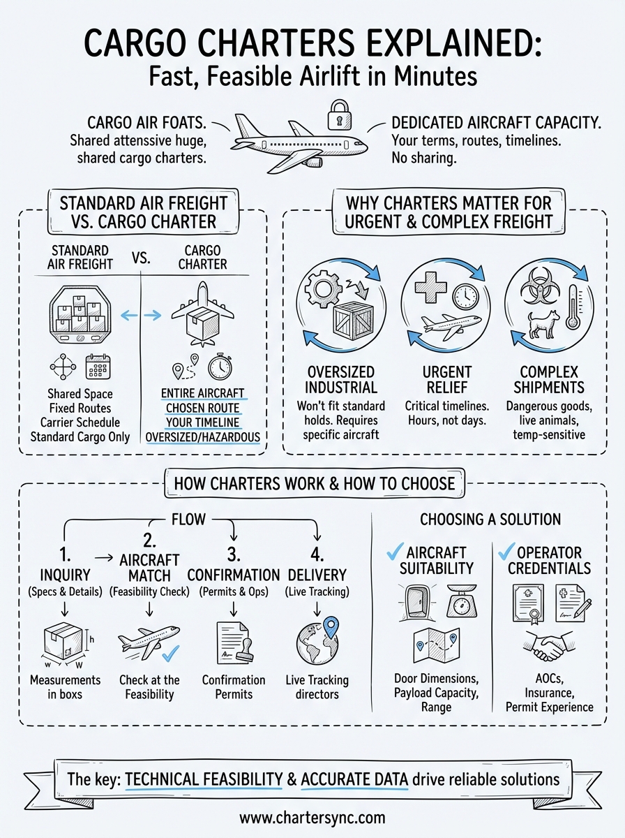 cargo charters infographic