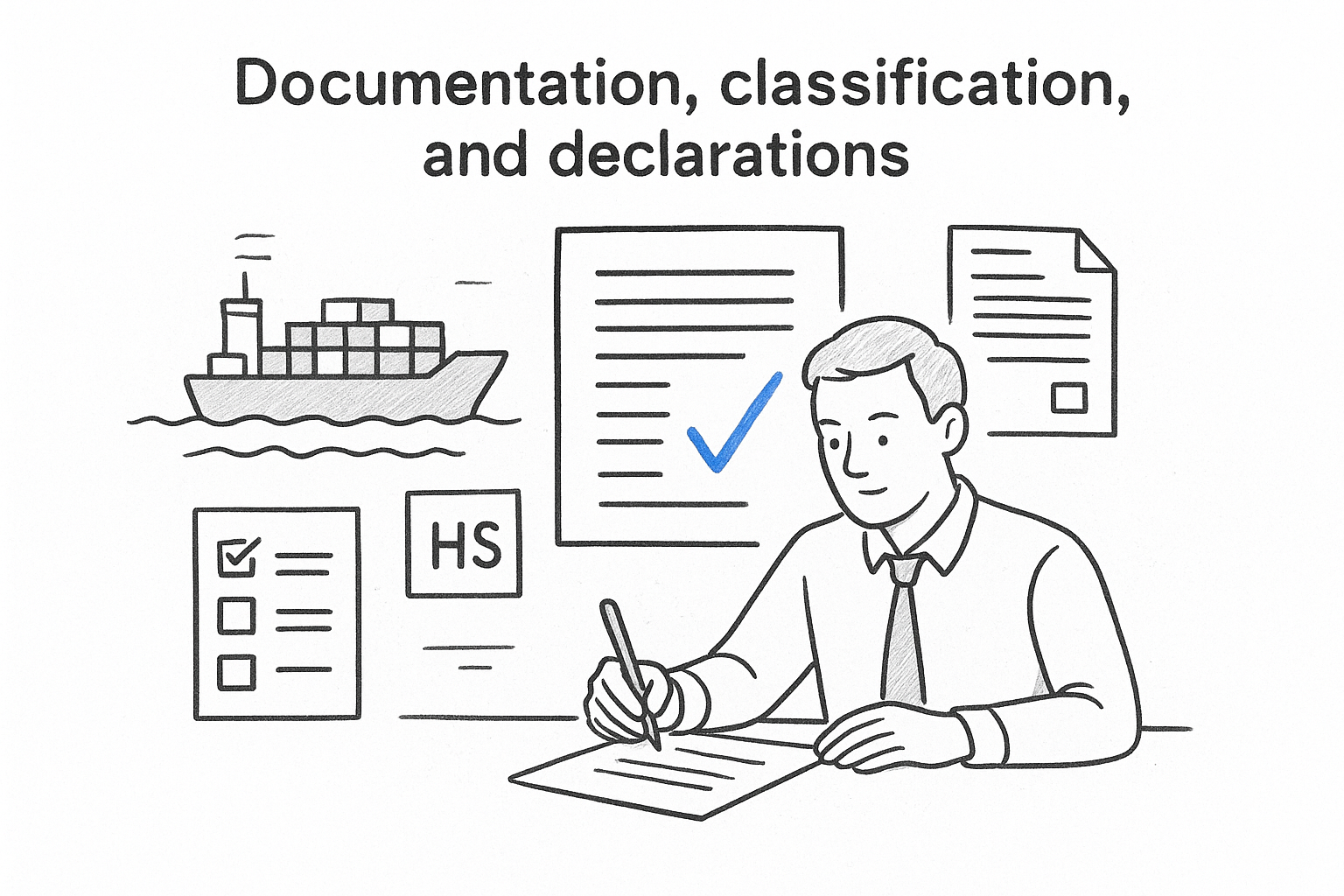 Documentation, classification, and declarations