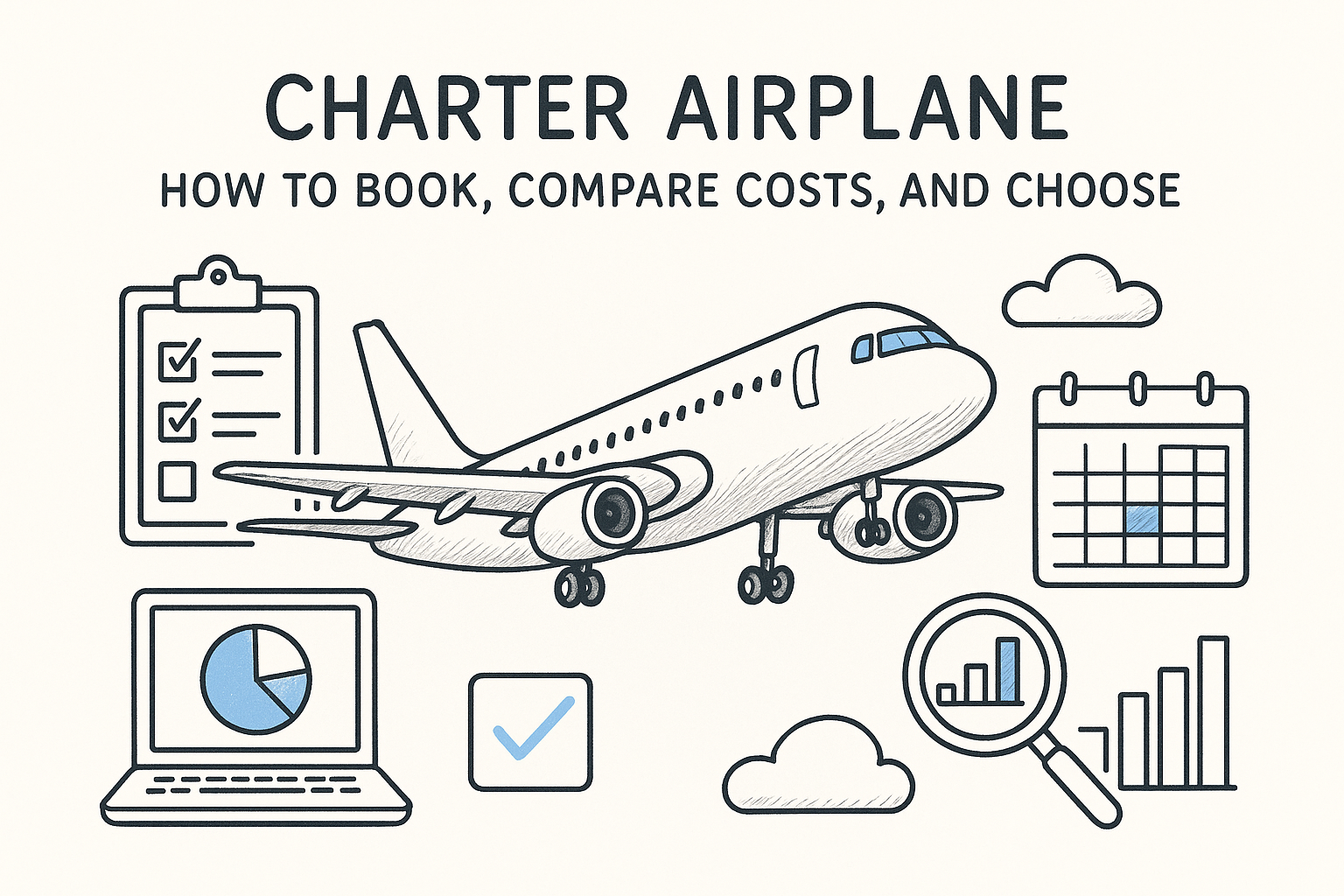 Charter Airplane: How To Book, Compare Costs, And Choose