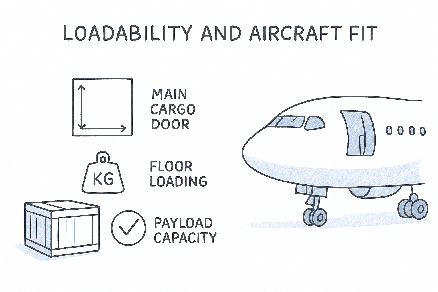 Loadability and aircraft fit