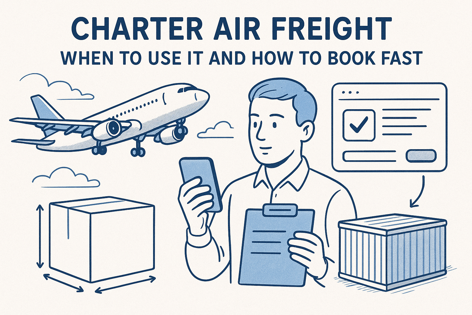 Charter Air Freight: When To Use It And How To Book Fast