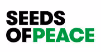 Seeds of Peace logo with 'SEEDS OF' in black and 'PEACE' in green letters.
