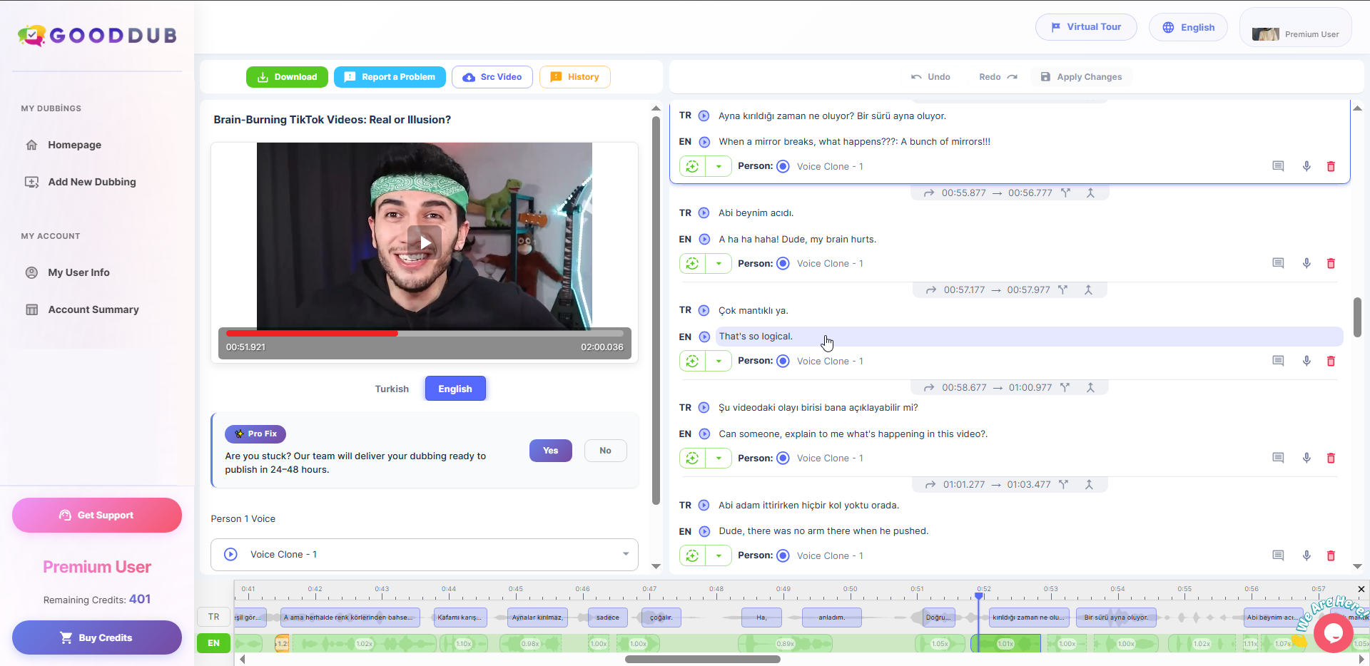 gooddub studio screenshot