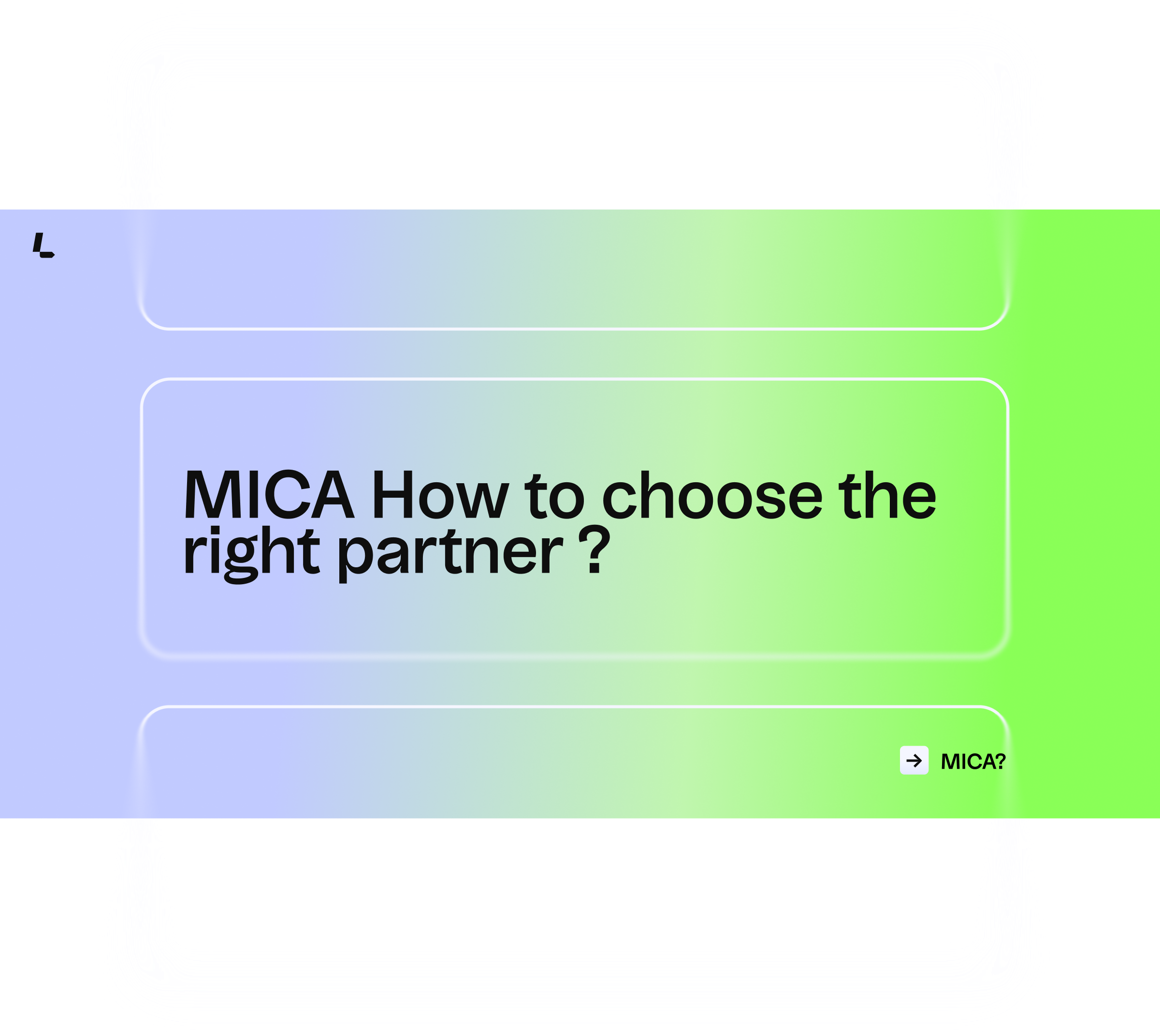 MiCA 2026 I Choosing a Reliable Crypto Payment Partner