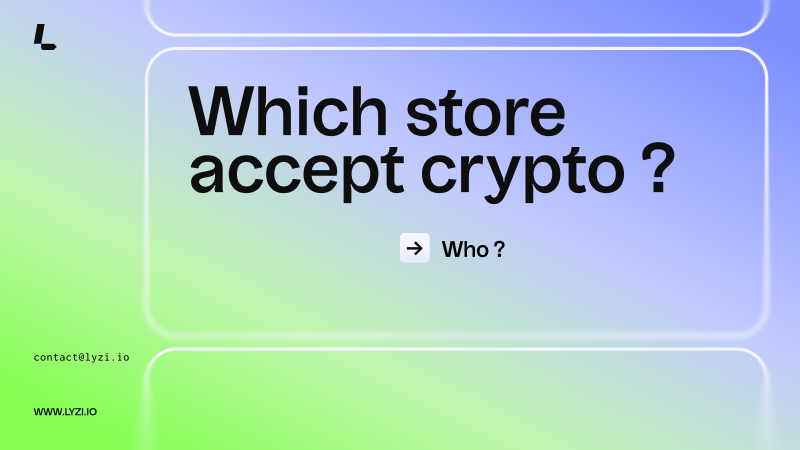 Which stores accept cryptocurrency in Europe?
