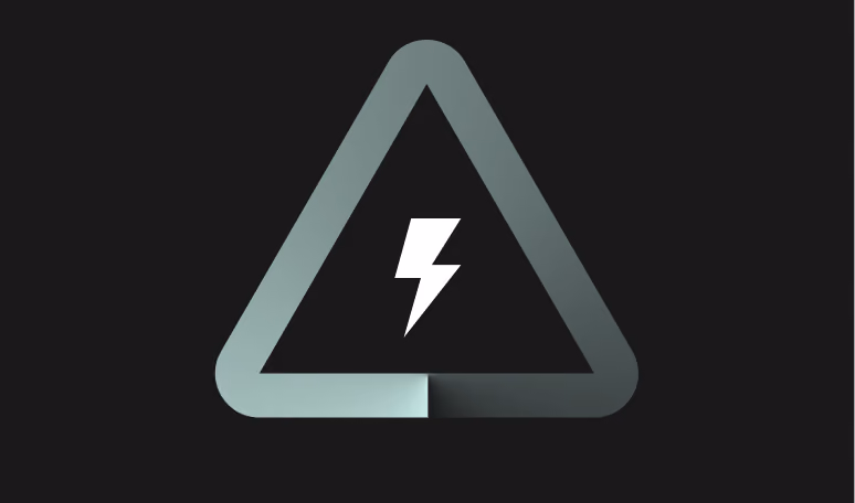 Warning symbol representing risk mitigation across multiple payment accounts.