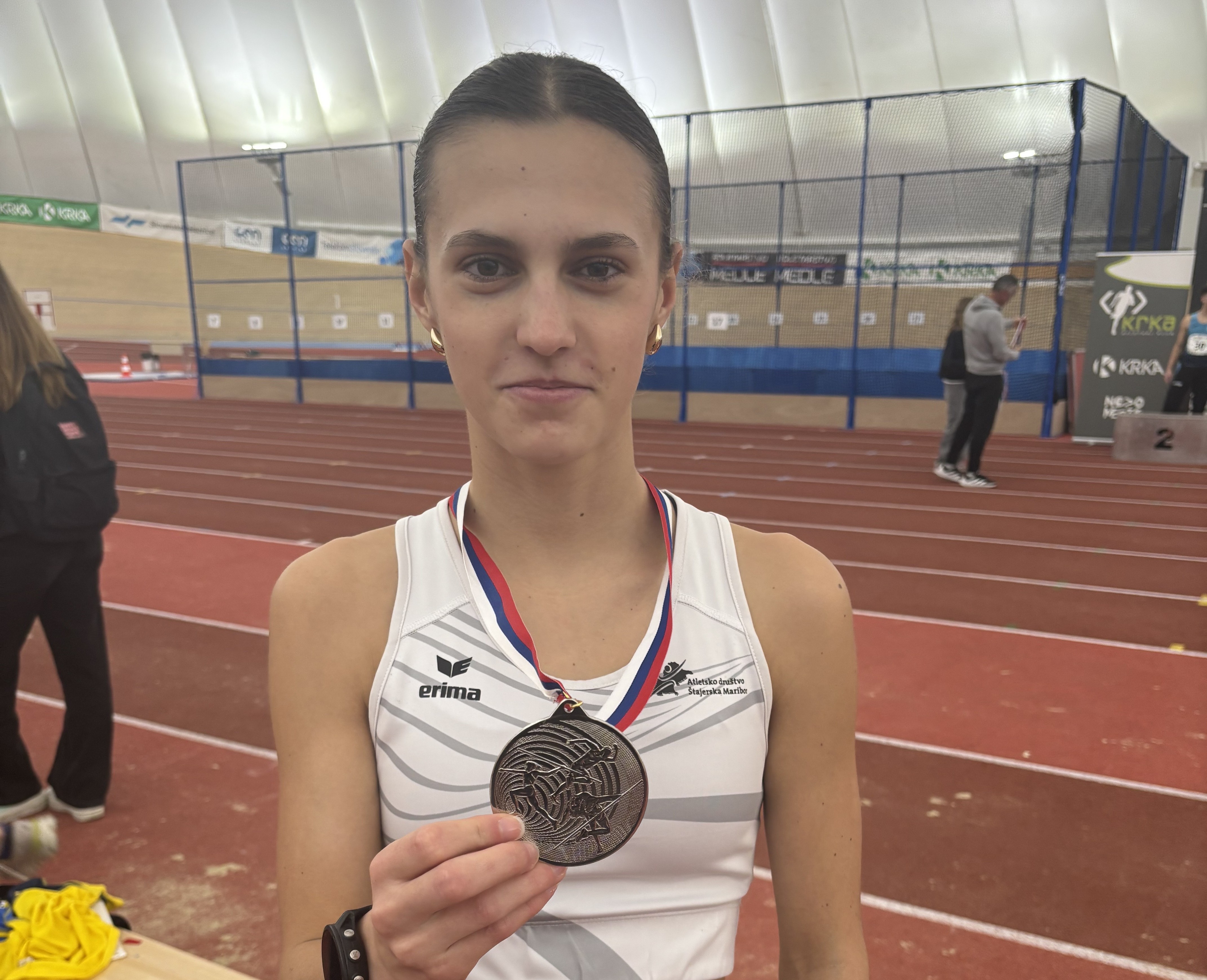Anja Bezlaj srebrna na državnem prvenstvu za mladinke U20