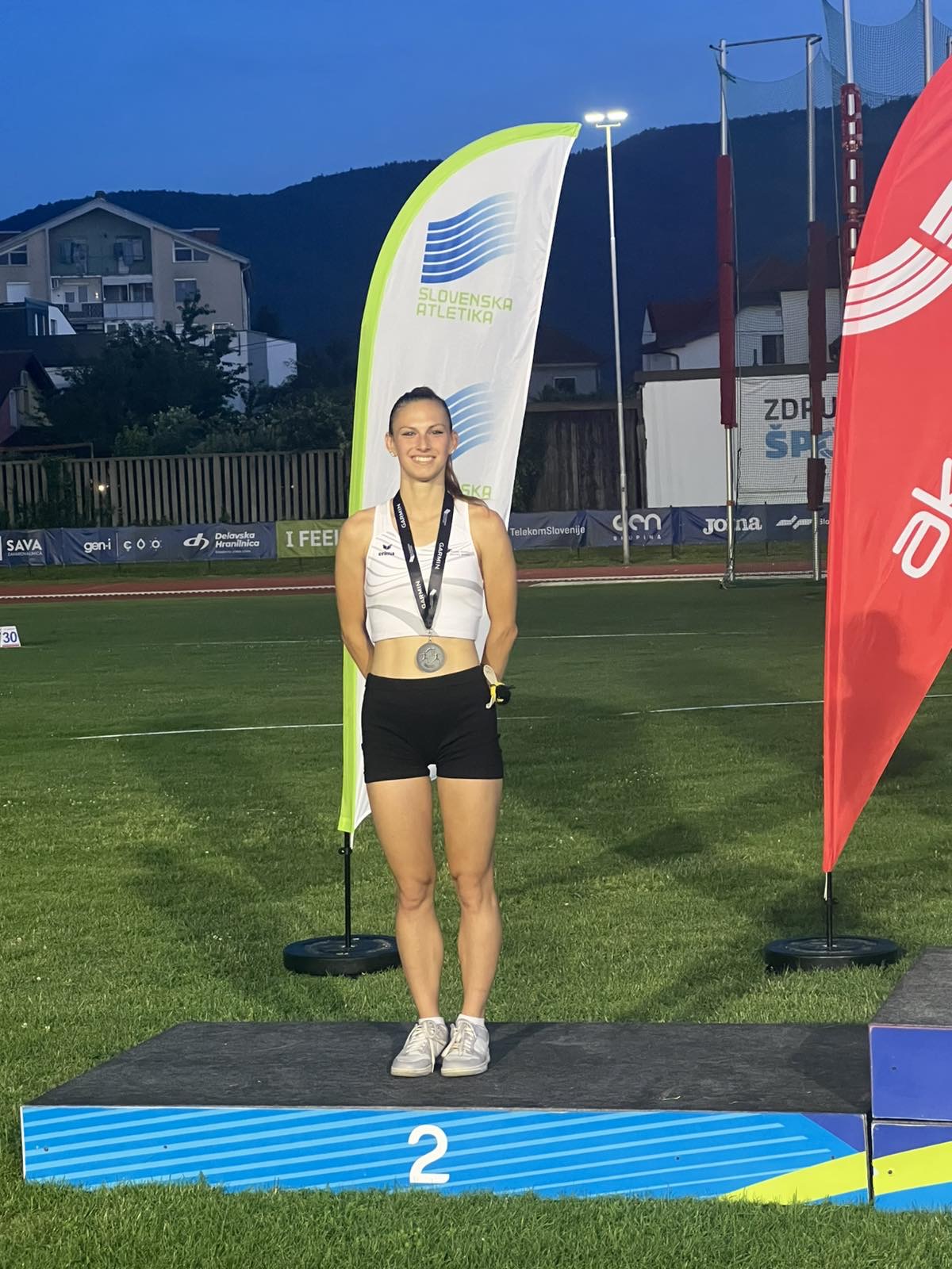 Eva Bezlaj srebrna na članskem državnem prvenstvu