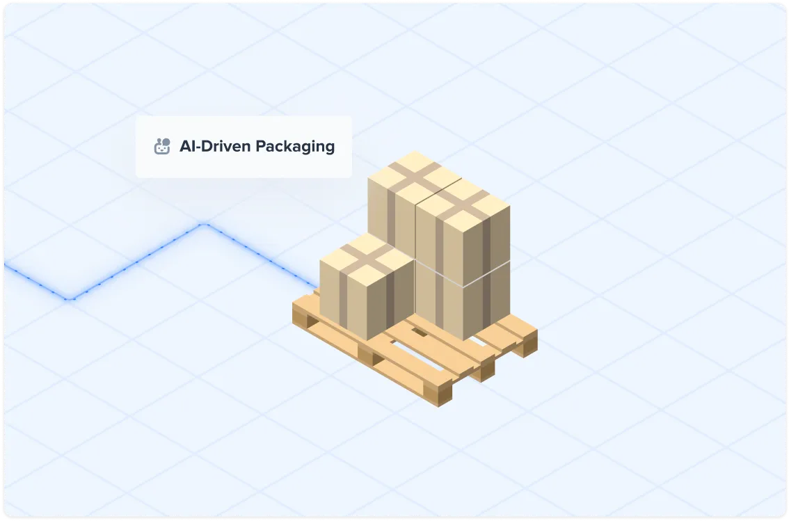 Smartphone screen displaying a blue button labeled 'Scan Blue-12' next to a barcode taped to a surface.