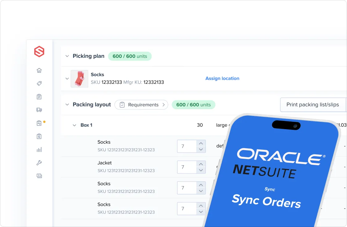 Dashboard showing active orders with issues, listing order numbers, locations, delivery methods, tracking numbers, and statuses including Investigating, Unresolved, and Resolving with shipment dates and times since shipped.