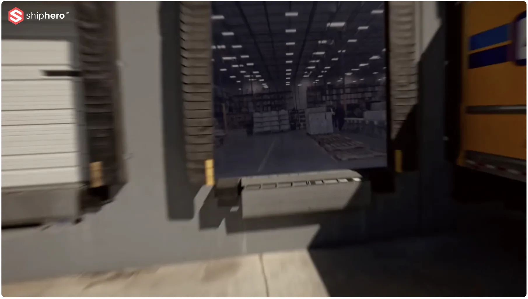 Loading dock inside an LVK warehouse