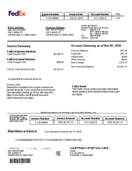 For example, if you look at the FedEx Invoice below, the total charges are $1,831.17. If 5% of those charges are riddled with inaccuracy, then you'd be paying $92 in unnecessary overages - which adds up.