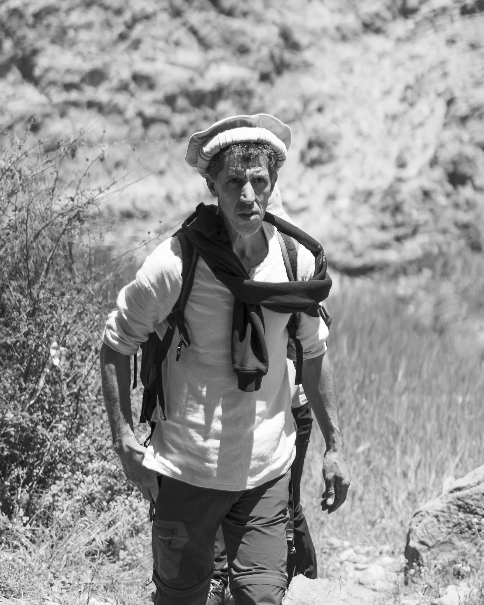 Saïd Marghadi fondateur de touda ecolodge et expert guide marocain de montagne et de randonnée dans la vallée Bougemez, Azilal au Maroc 
