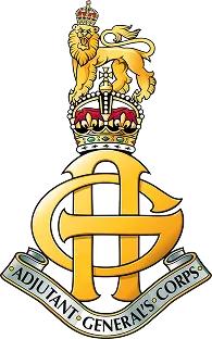 Adjutant General’s Corps Logo/Cipher Links to Homepage