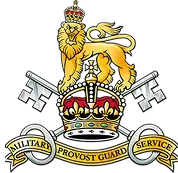 Military Provost Guard Service Branch Logo/Cipher