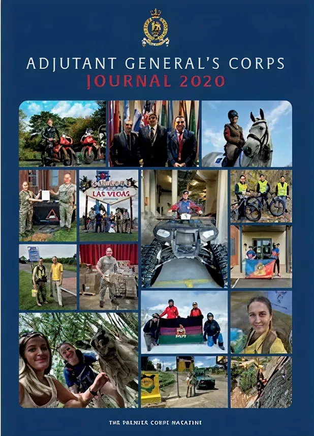 Adjutant General’s Corps Journal 2020
