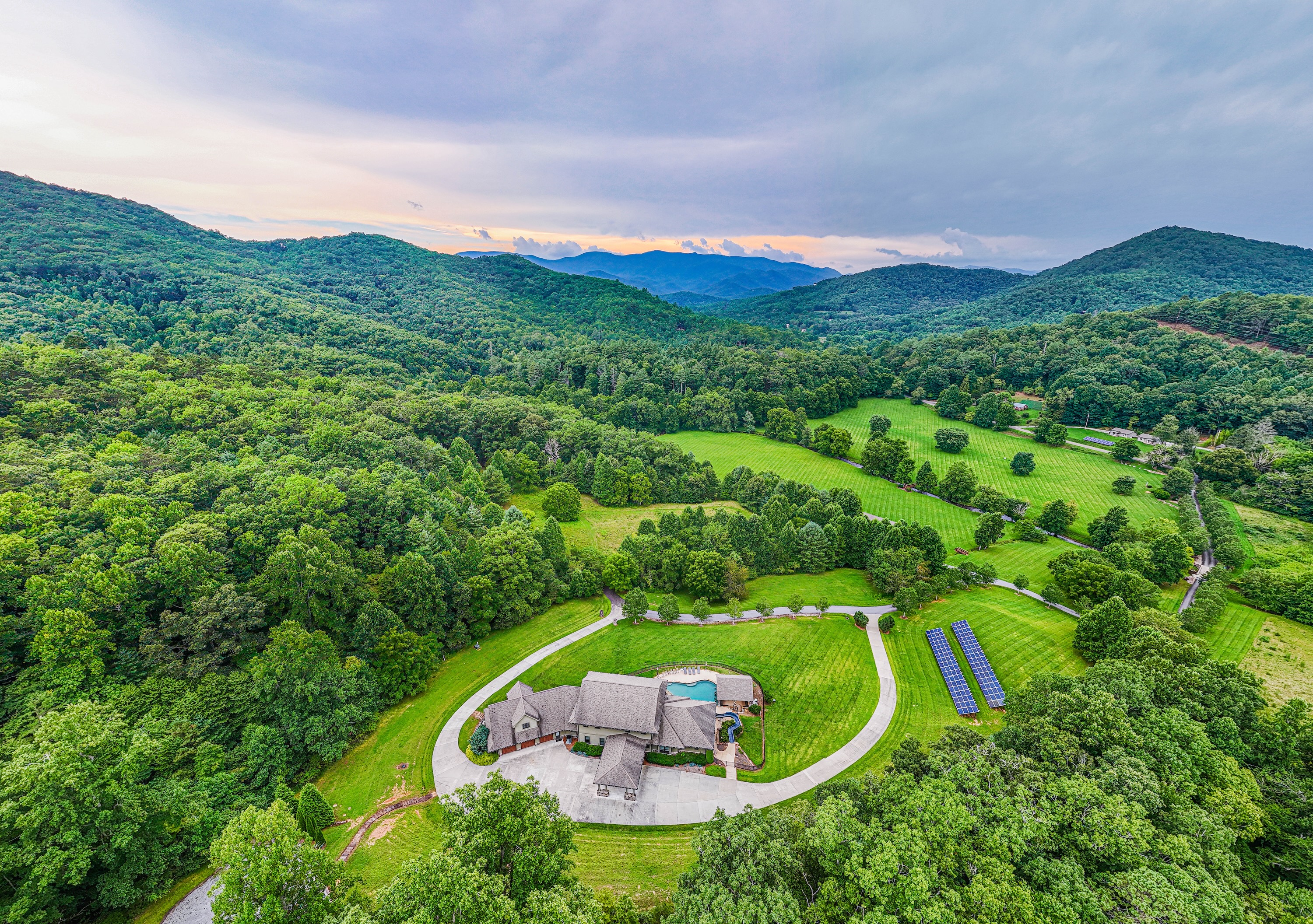 image of interactive property map (for a real estate tech)