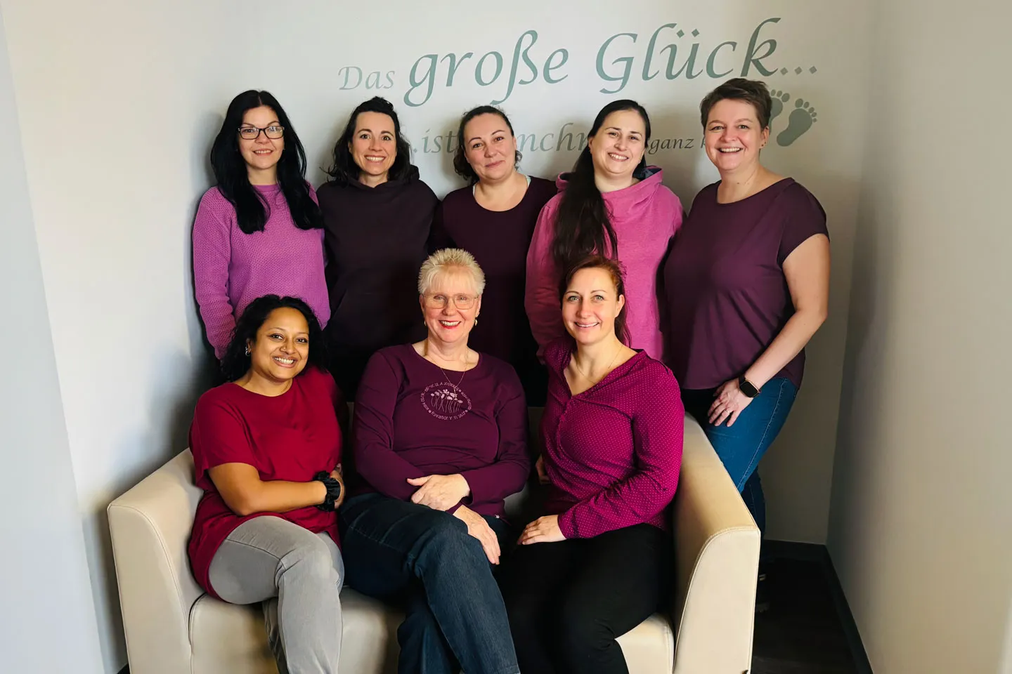 Hebammen der neuen Geburtshilfe in der Stadtklinik Frankenthal