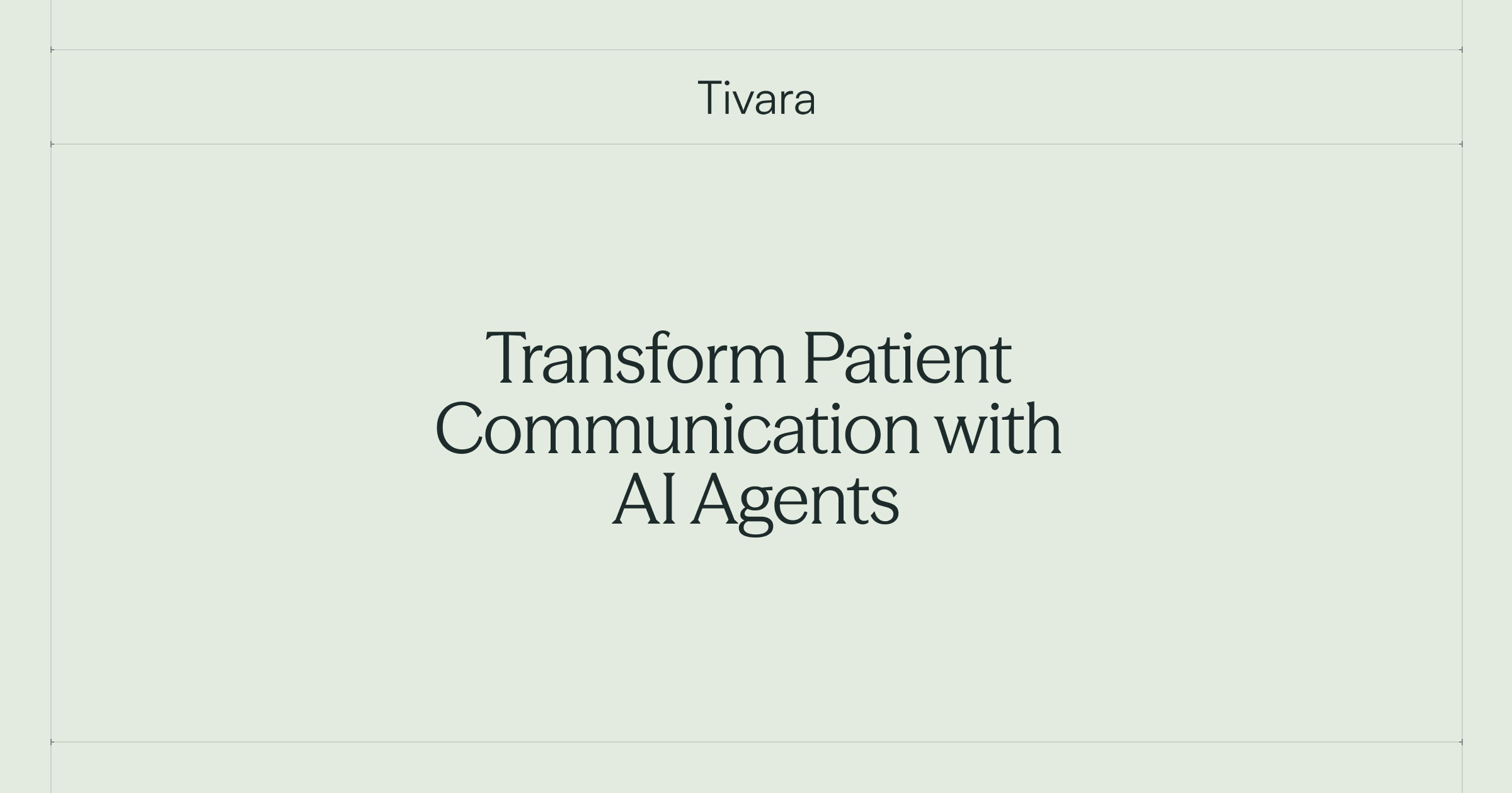 Tivara AI for Patient Engagement logo