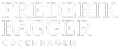 Frederik Bagger logo with the text ‘Frederik Bagger Copenhagen’ in white on a black background.