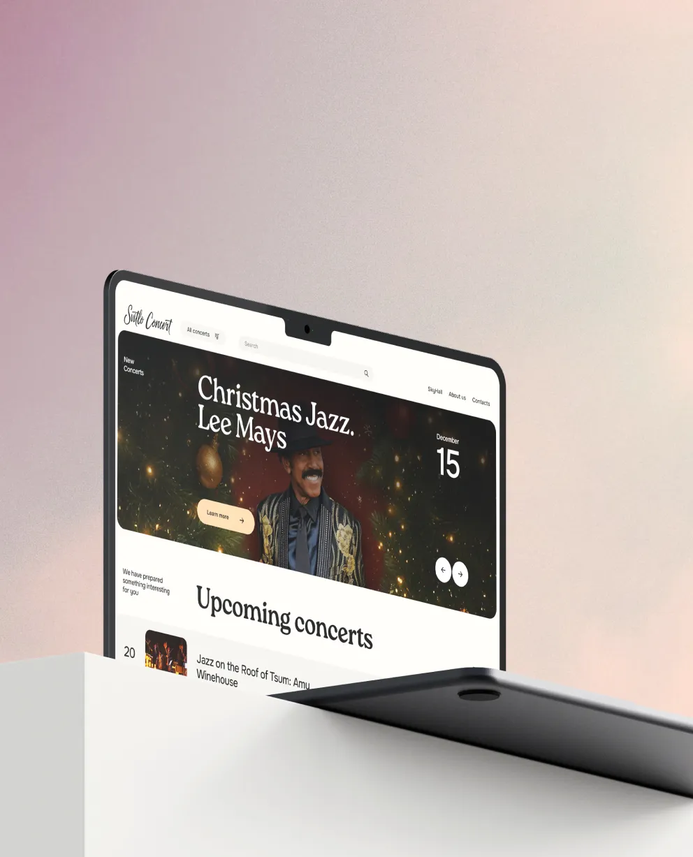 Svitlo Concert Website