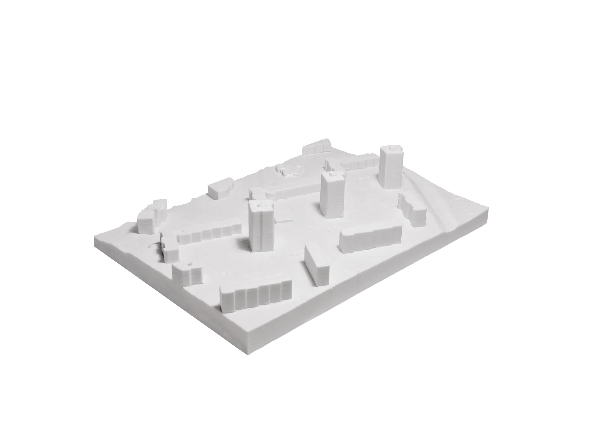 A4 Architekturmodell als 3D-Druck