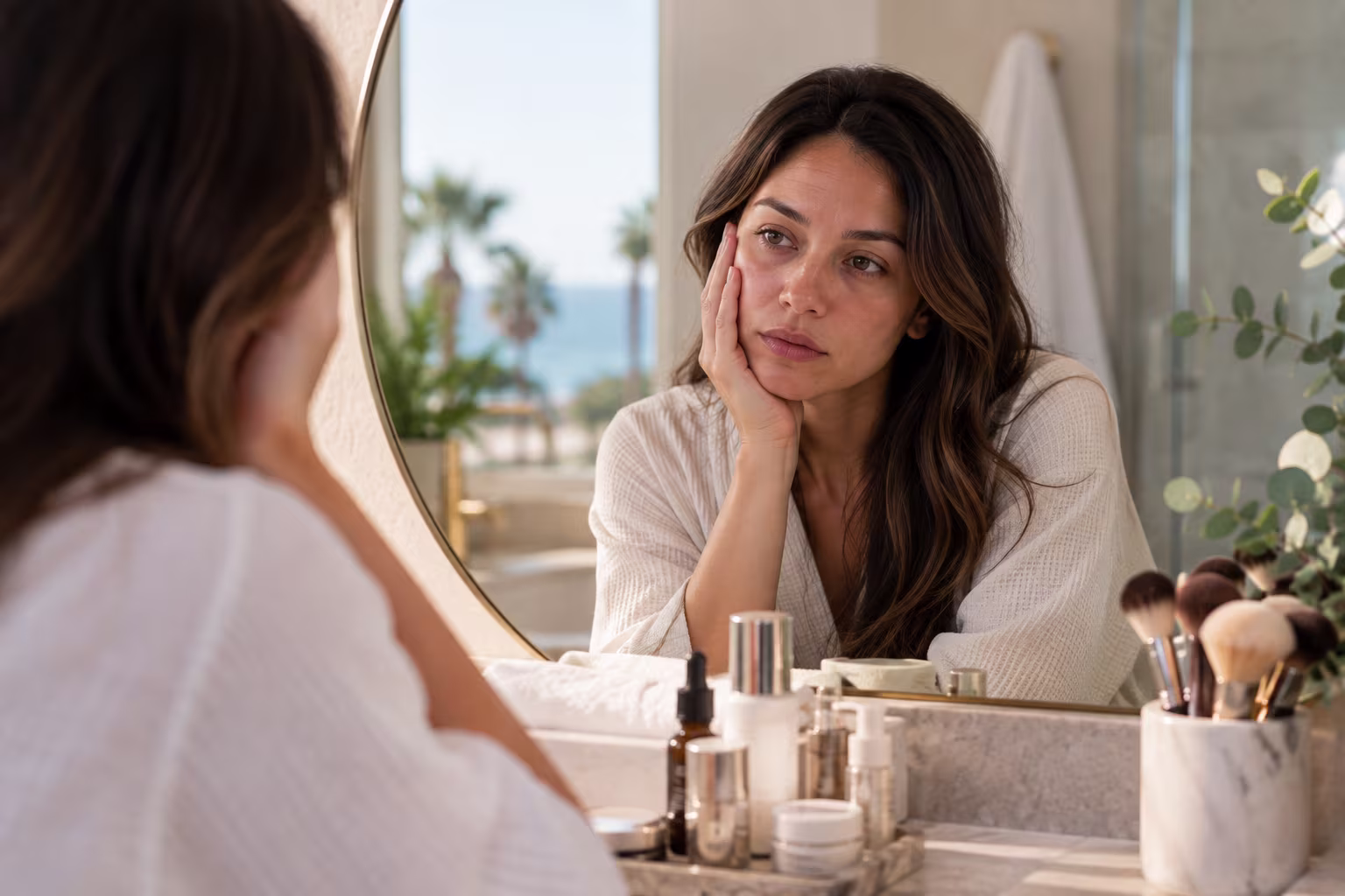 Radiant, refreshed skin after PRF treatment in Newport Beach, California