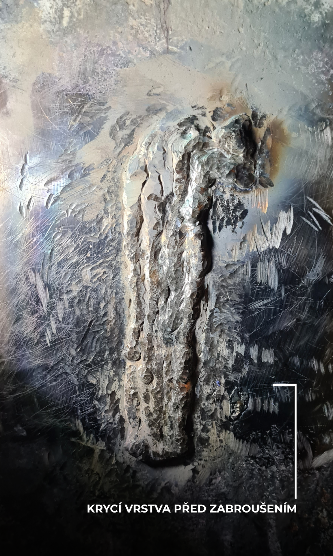 Svařovací oprava nosné konstrukce mlýnice