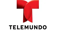 Telemundo logo with a stylized red T above the word Telemundo.