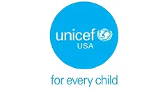 UNICEF USA logo with the tagline 'for every child' beneath it.