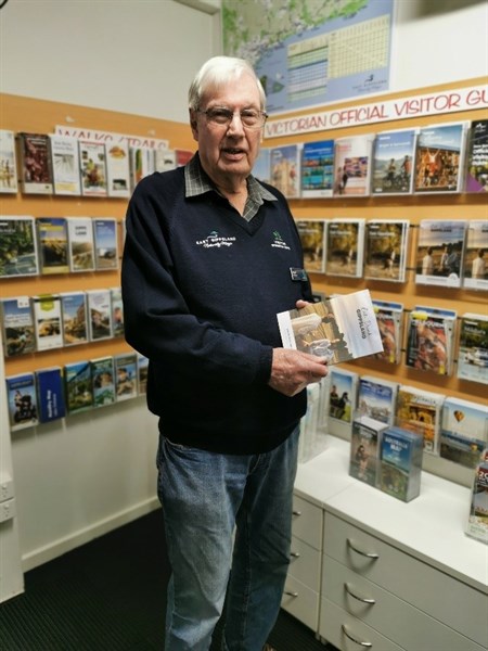 Visitor Information Centre volunteer, Stuart McIvor