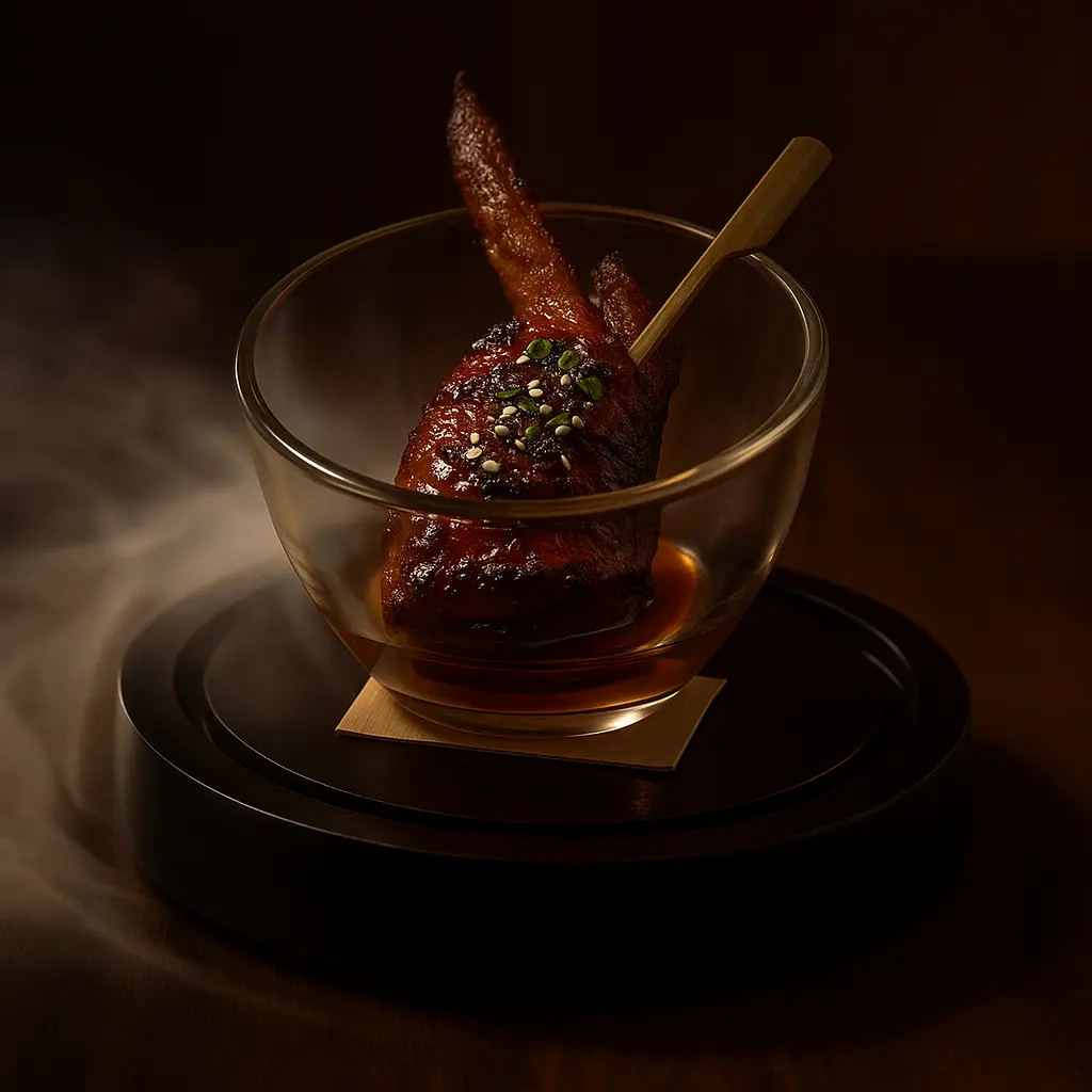 Plated dish served at Naisho Room